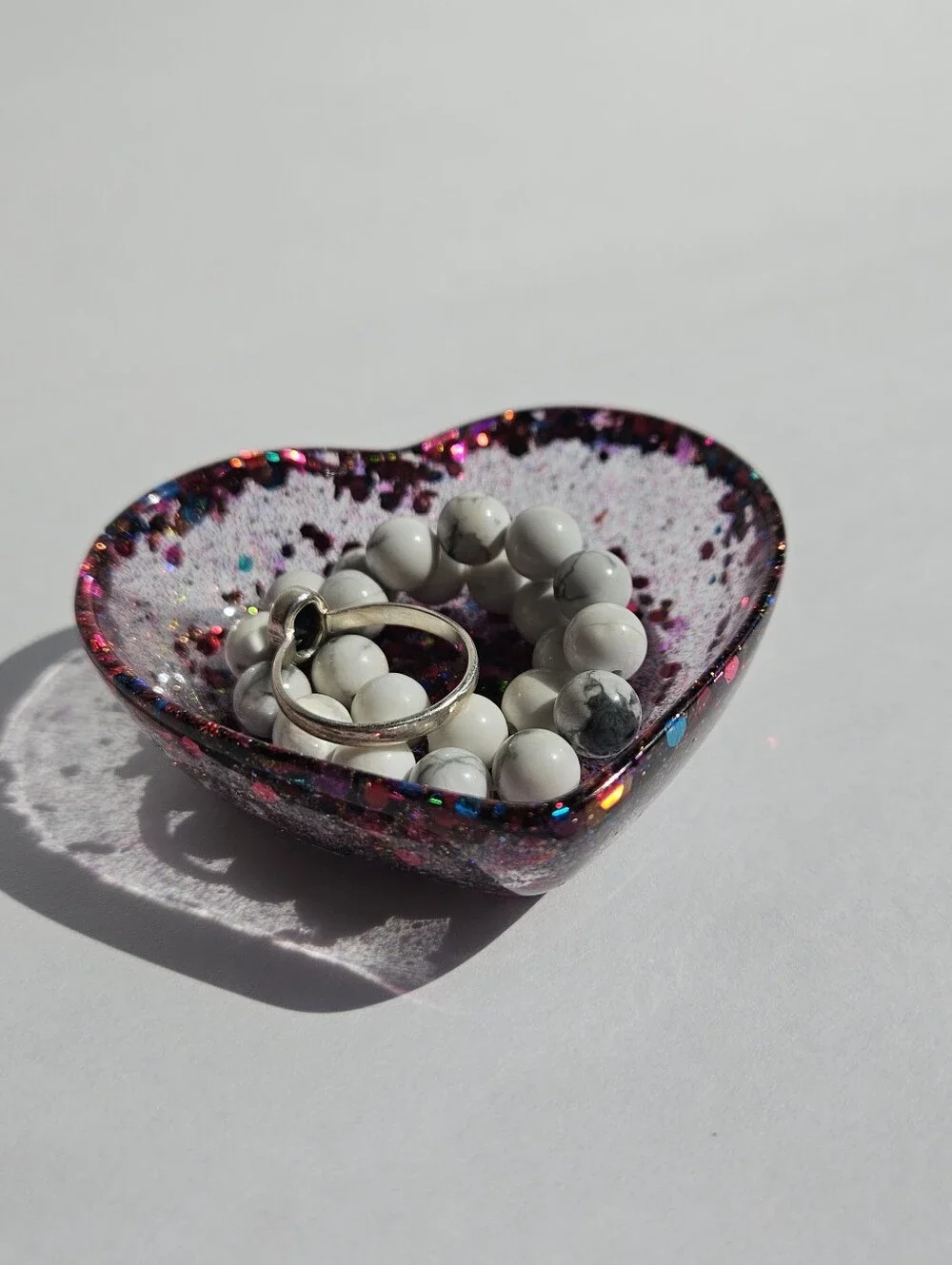 Handmade heart shaped
